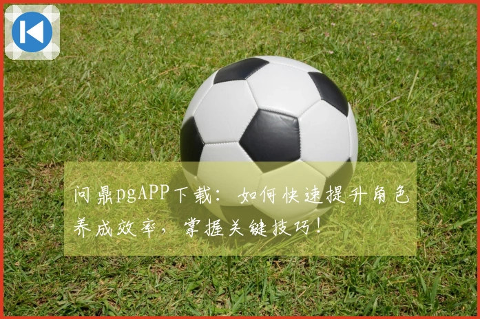 问鼎pgAPP下载：如何快速提升角色养成效率，掌握关键技巧！